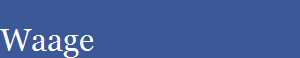 Waage
